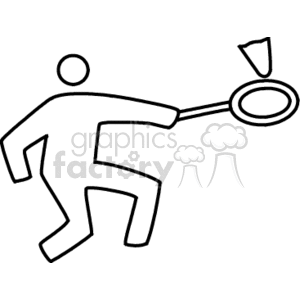 badminton700 clipart. Commercial use image # 167866