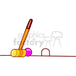 croquet700 clipart. Commercial use image # 167923
