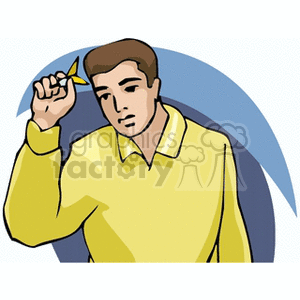 durtsplayer clipart. Commercial use image # 167968