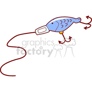 cartoon lure clipart. Royalty-free image # 168888