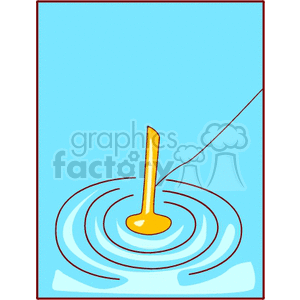 fishing bobber clipart. Commercial use image # 168900