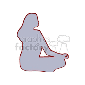 meditation400 clipart. Commercial use image # 168936