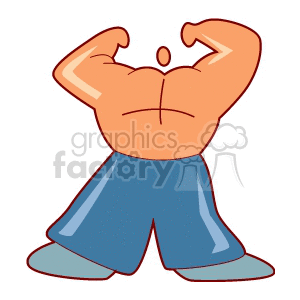 bodybuilder bodybuilders muscle muscles fitness exercise exercising Clip Art Sports Fitness 