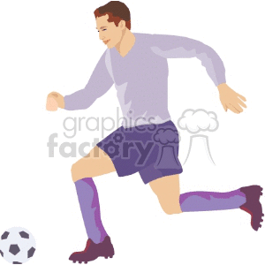   soccer ball balls player players  soccer003.gif Clip Art Sports Soccer 