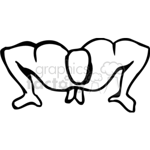   bodybuilder bodybuilders muscle muscles pushups fitness exercise exercising  BSR0120.gif Clip Art Sports Weight Lifting 