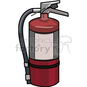 Fire extinguisher  clipart. Royalty-free image # 170307