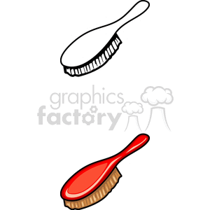   hair brush  BMT0103.gif Clip Art Tools 