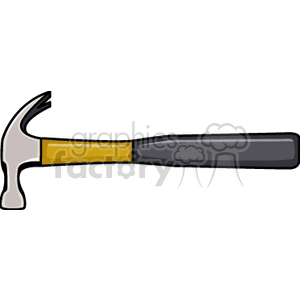 Hammer clipart. Commercial use image # 170391