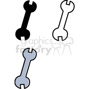  wrench tool tools wrenches  PMT0106.gif Clip Art Tools 