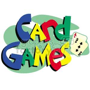 CARDGAMES clipart. Royalty-free image # 171022