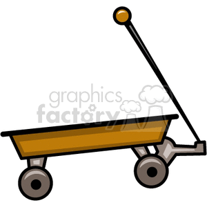 toy wagon clipart. Commercial use image # 171032