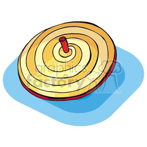   toy toys spinning top tops  pegtop.gif Clip Art Toys-Games 