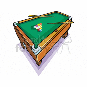 pooltable121 clipart. Royalty-free image # 171791