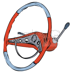 Steering wheel clipart. Royalty-free image # 172281