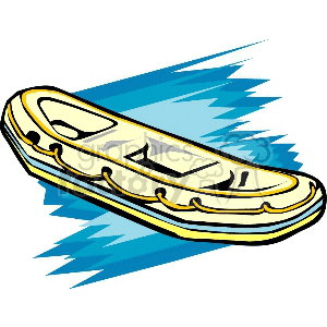rubber-boat clipart. Commercial use image # 173345