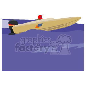  boats boat speed   transportb042 Clip Art Transportation Water 