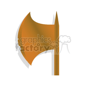   axe axes weapon weapons  BATTLEAXE03.gif Clip Art Weapons 