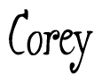 Corey clipart. Commercial use image # 356426