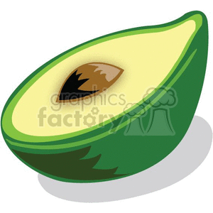 avocado clipart clipart. Commercial use image # 368972