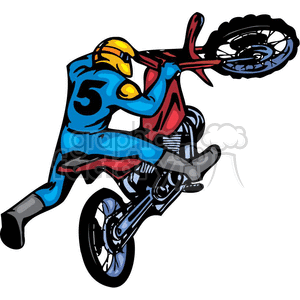 mx motocross009 clipart. Royalty-free image # 369865