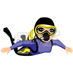 diving-003 clipart. Royalty-free image # 369885