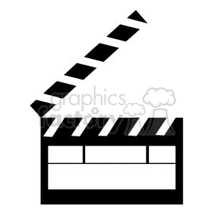 clapboard clipart. Commercial use image # 371593