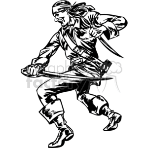 pirates 034 clipart. Royalty-free image # 371840