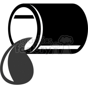 Oil spill clipart. Commercial use image # 371885