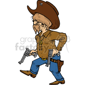 gunsling011c clipart. Commercial use image # 373462