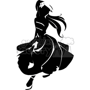 people shadow shadows silhouette silhouettes black white vinyl ready vinyl-ready cutter action vector eps png jpg gif clipart dancer dancing salsa dance