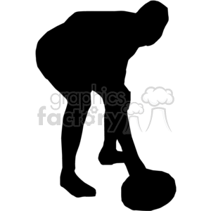 people shadow shadows silhouette silhouettes black white vinyl ready vinyl-ready cutter action vector eps png jpg gif clipart sports rugby football