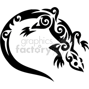 Lizard 21 clipart. Royalty-free image # 374677