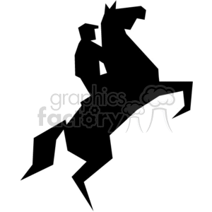 Excited horse clipart. Royalty-free image # 374727