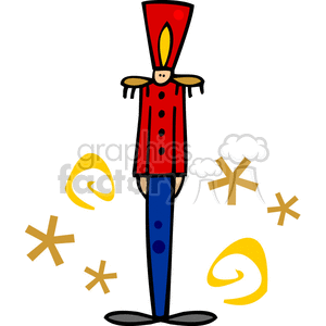 Toy Soldier clipart. Royalty-free image # 143362