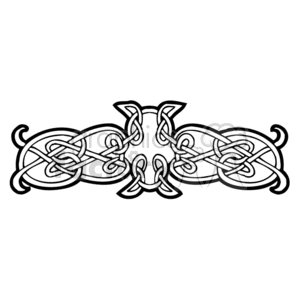 celtic design 0117w clipart. Royalty-free image # 376668