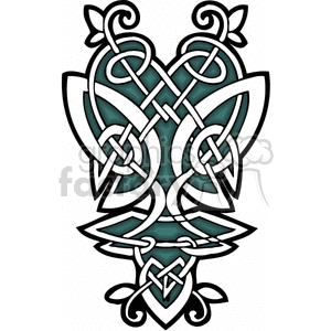 celtic design 0080c clipart. Royalty-free image # 376683