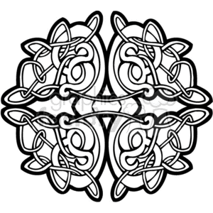 celtic design 0003w clipart. Royalty-free image # 376693