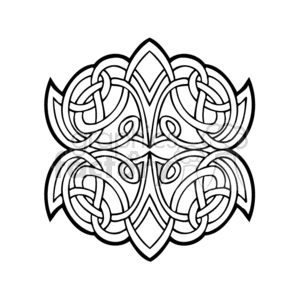 celtic design 0144w clipart. Royalty-free image # 376718
