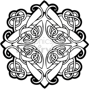 celtic design 0058w clipart. Royalty-free image # 376943