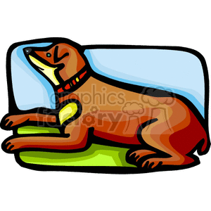 dog dogs animals canine canines Clip Art Animals Dogs laying down