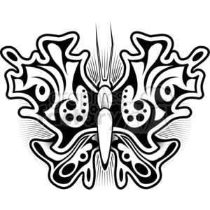 butterfly tattoo design clipart. Royalty-free image # 377655