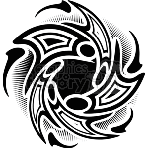 Tribal Whirled designs clipart. Commercial use image # 377725