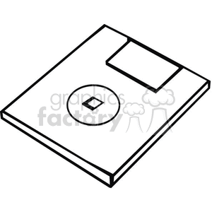 education cartoon black white outline vinyl-ready floppy disk computer tool supplies information internet software back to school