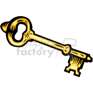 skeleton key clipart. Commercial use image # 382916