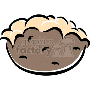 baked potato clipart. Royalty-free image # 383196