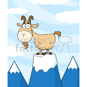 mountain goat clipart. Royalty-free image # 383271
