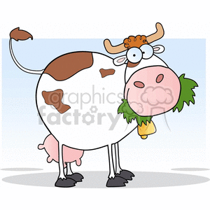 4424-Cow-Cartoon-Character clipart.