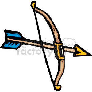 bow and arrow clipart. Commercial use image # 173680