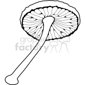 Mushroom 01 clipart. Commercial use image # 387452