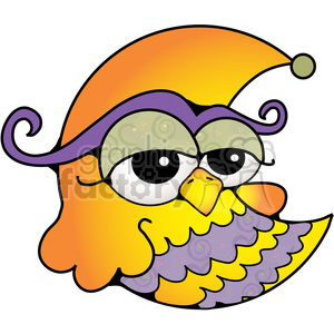 Owl Moon COL clipart. Commercial use image # 387521